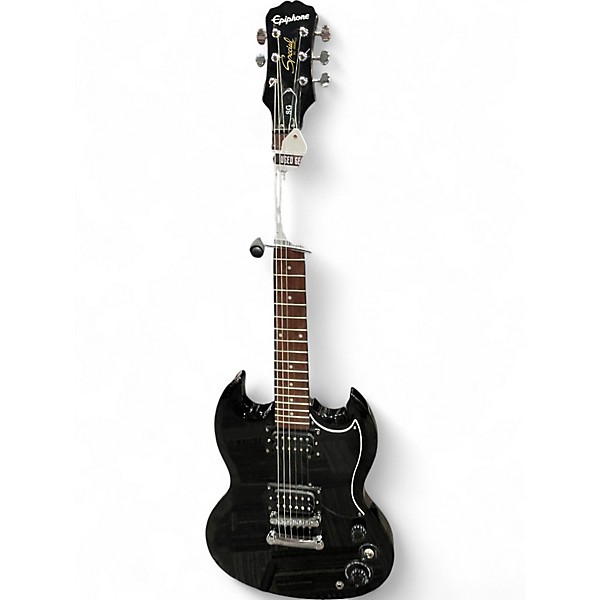 Used Epiphone SG BLACK Solid Body Electric Guitar