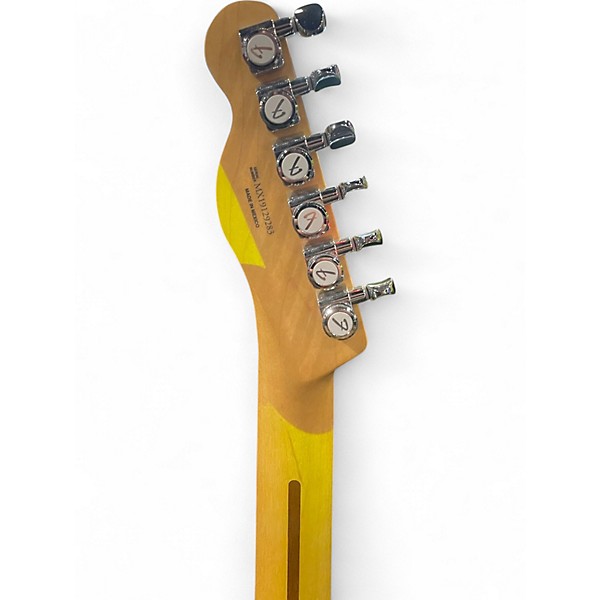 Used Fender Deluxe Nashville Telecaster White Blonde Solid Body Electric Guitar