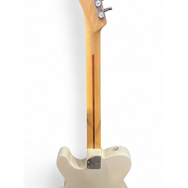 Used Fender Deluxe Nashville Telecaster White Blonde Solid Body Electric Guitar