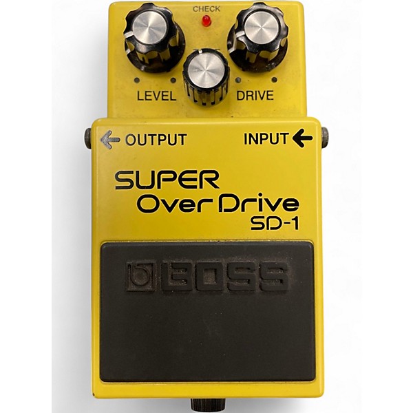 Used BOSS SD1 Super Overdrive Effect Pedal