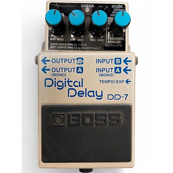 Used BOSS DD7 Digital Delay Effect Pedal
