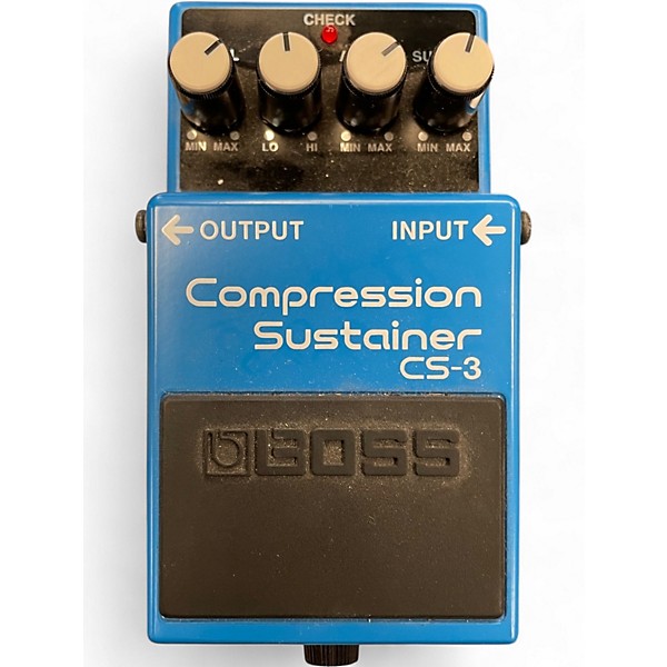 Used BOSS CS3 Compressor Sustainer Effect Pedal
