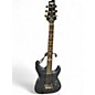 Used Schecter Guitar Research Hellraiser Deluxe Floyd Rose Gunmetal Gray Solid Body Electric Guitar thumbnail