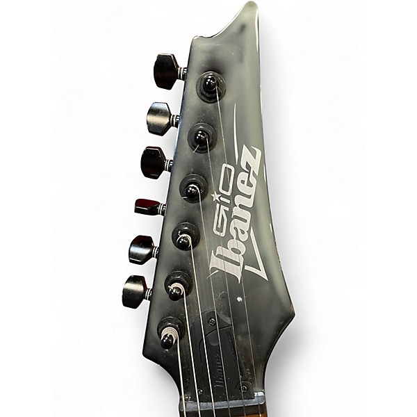Used Ibanez GRGA120 GIO Trans Black Solid Body Electric Guitar