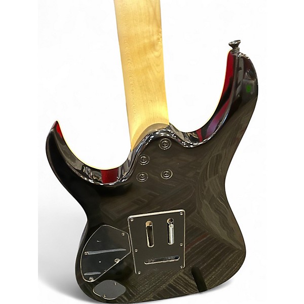 Used Ibanez GRGA120 GIO Trans Black Solid Body Electric Guitar