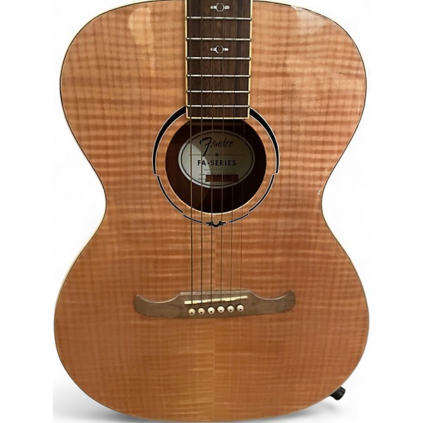 Used Fender FA235E Natural Acoustic Electric Guitar