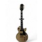 Used Epiphone Les Paul Custom Blackback Pro Antique Ivory Solid Body Electric Guitar thumbnail