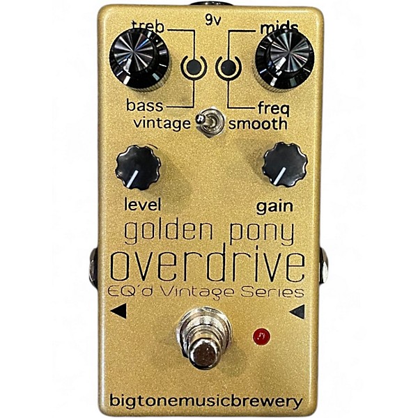 Used Big Tone Music Brewery EQ'd Vintage Series Golden Pony Effect Pedal