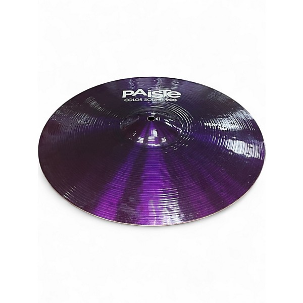 Used Paiste 16in Colorsound 900 Series Purple Heavy Crash Cymbal
