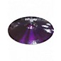 Used Paiste 18in Colorsound Series 900 Purple Heavy Crash Cymbal
