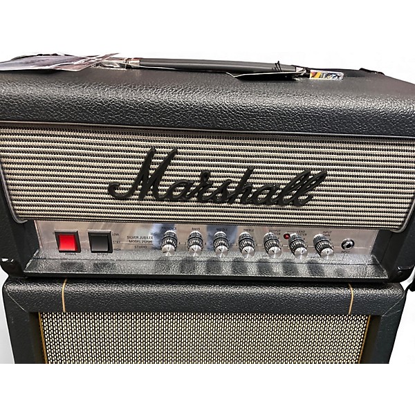 Used Marshall SILVER JUBILEE MODEL 2525H HEAD WITH CAB Guitar Stack