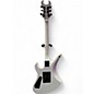 Used Schecter Guitar Research Synyster Gates Signature Standard White with Black Pinstripes Solid Body Electric Guitar