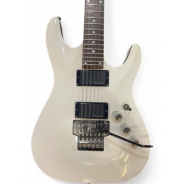 Used SCHERTLER C-1 FR Diamond Series White Solid Body Electric Guitar