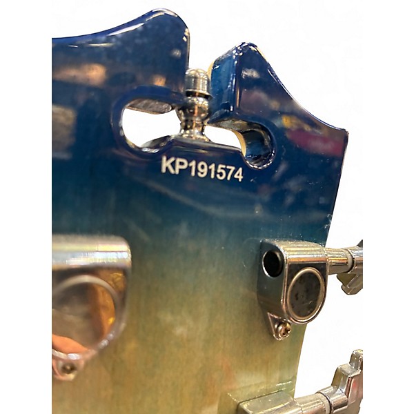 Used 2019 D'Angelico Premier Series DC XT Faded Blue Jean Hollow Body Electric Guitar