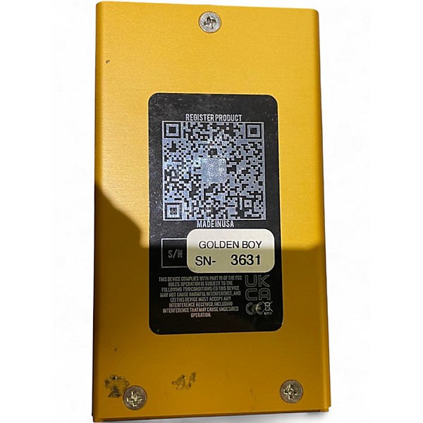 Used Jackson Audio GOLDEN BOY Effect Pedal