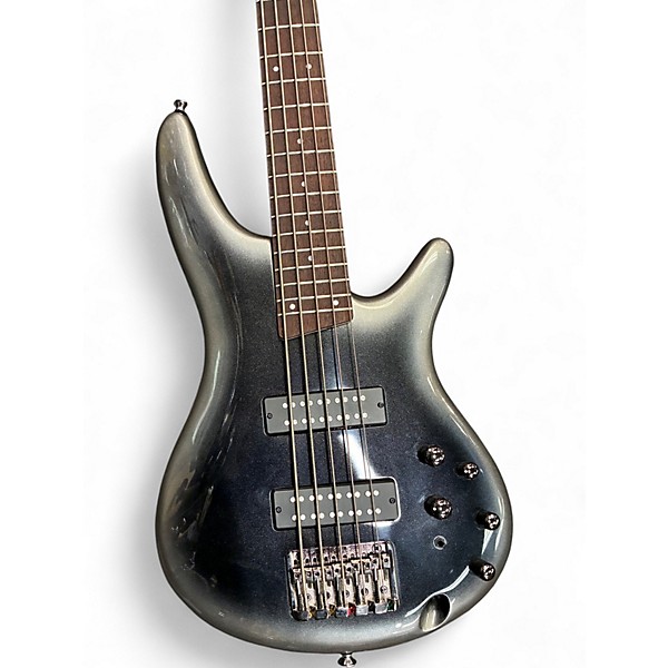 Used Ibanez SR305E Midnight Gray Burst Electric Bass Guitar