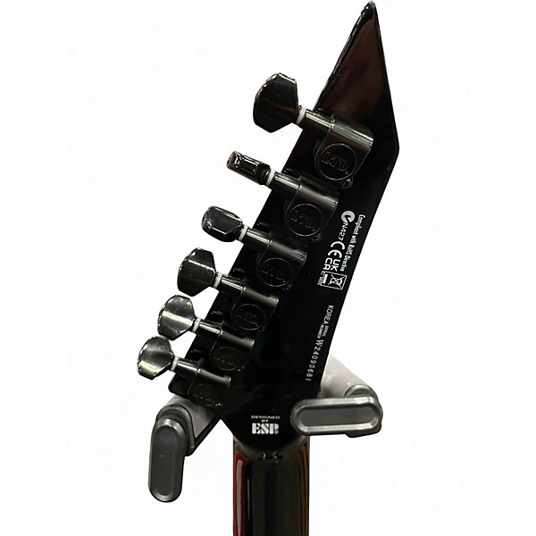 Used ESP LTD KH602 Kirk Hammett Signature Black Solid Body Electric Guitar