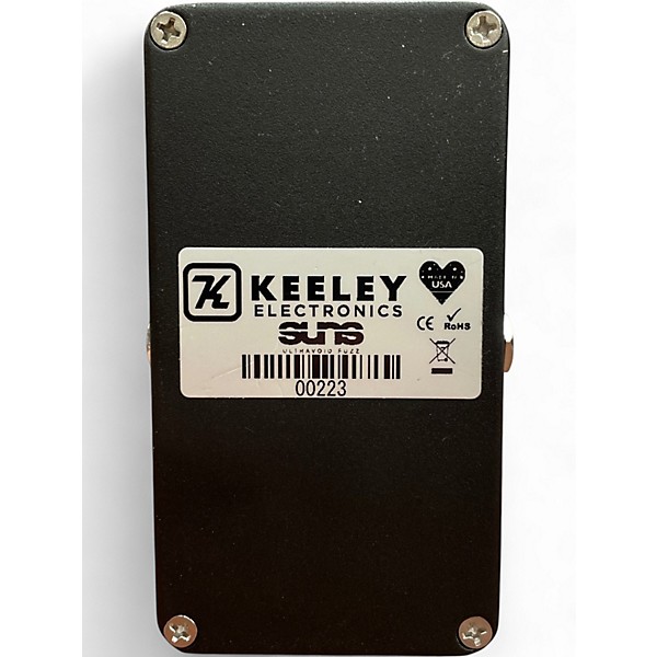 Used Keeley ultravoid fuzz Effect Pedal