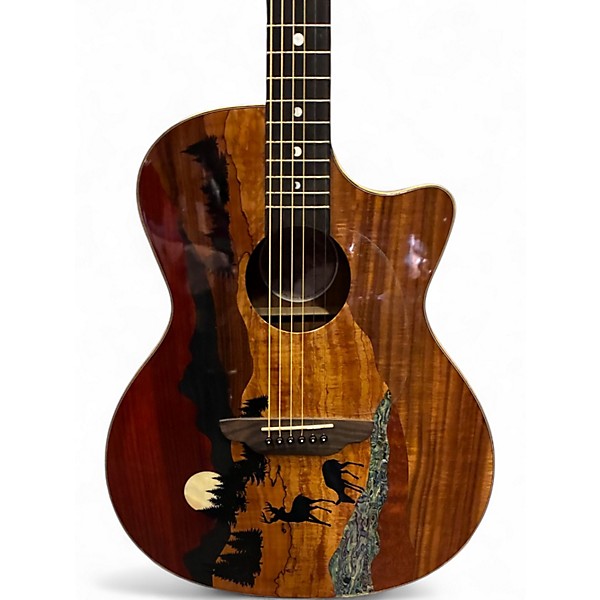 Used Luna VISTA DEER VISTA DEER Acoustic Electric Guitar