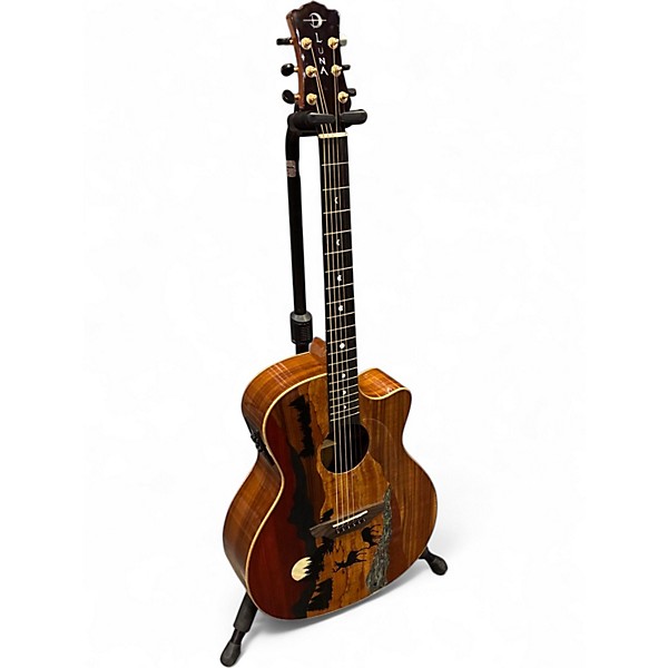 Used Luna VISTA DEER VISTA DEER Acoustic Electric Guitar
