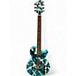 Used Agile LP STYLE TEAL Solid Body Electric Guitar thumbnail