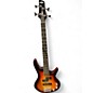 Used Ibanez GSRM20 Mikro Short Scale Brown Sunburst Electric Bass Guitar thumbnail