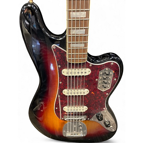 Used Squier Classic Vibe Bass VI 3 Color Sunburst Solid Body Electric Guitar