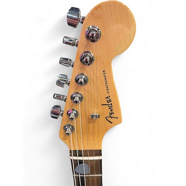 Used Fender GC ELITE STRAT TRANS BLACK Solid Body Electric Guitar