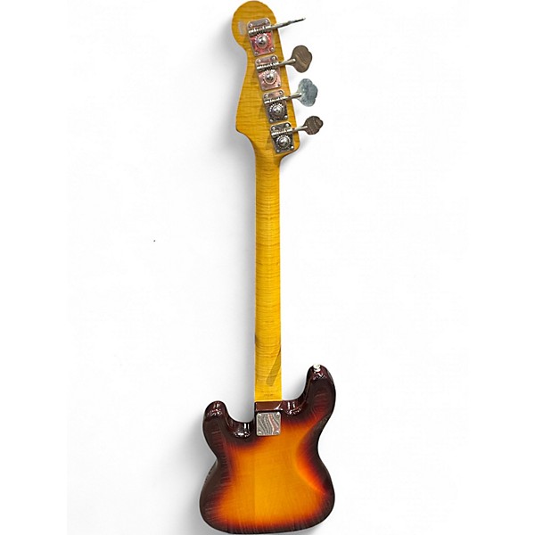 Used Fender FOTO FLAME P-BASS 3 Color Sunburst Electric Bass Guitar
