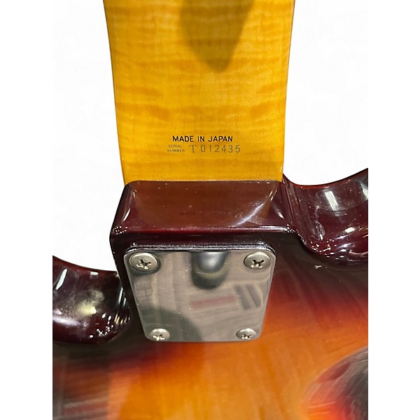 Used Fender FOTO FLAME P-BASS 3 Color Sunburst Electric Bass Guitar