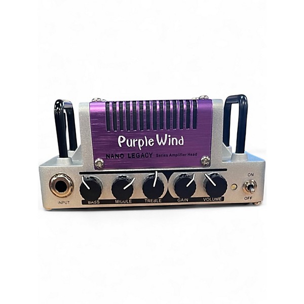 Used Hotone Effects Nano Legacy Purple Wind Solid State Guitar Amp Head