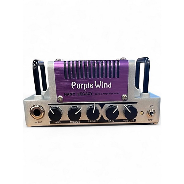 Used Hotone Effects Nano Legacy Purple Wind Solid State Guitar Amp Head