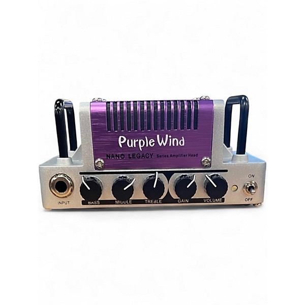 Used Hotone Effects Nano Legacy Purple Wind Solid State Guitar Amp Head