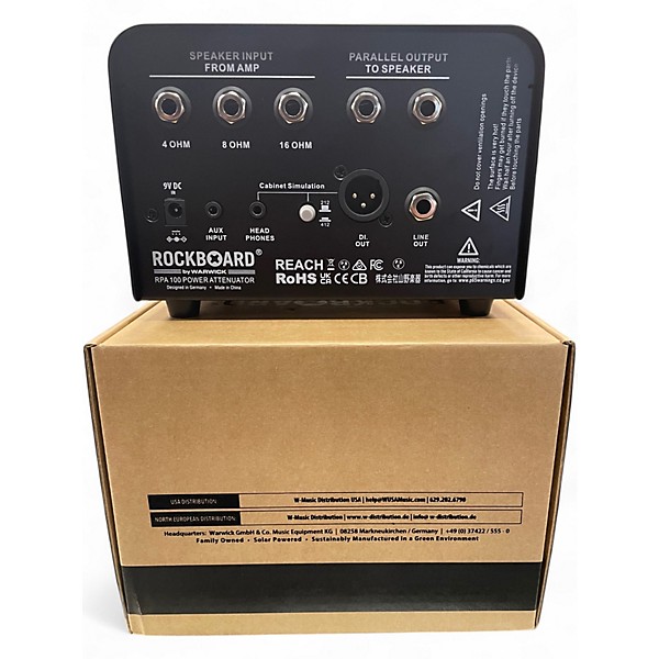 Used RockBoard RPA 100 POWER ATTENUATOR Power Attenuator
