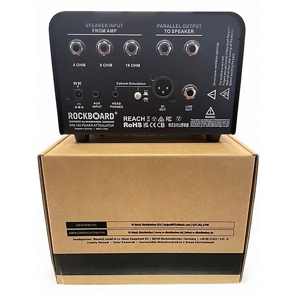 Used RockBoard RPA 100 POWER ATTENUATOR Power Attenuator