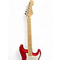 Used Fender Standard Stratocaster HSS Chrome Red Solid Body Electric Guitar