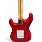 Used Fender Standard Stratocaster HSS Chrome Red Solid Body Electric Guitar