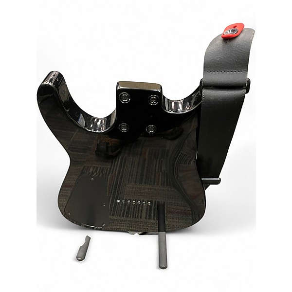 Used Jackson JS22-7 Dinky 7 String Black Solid Body Electric Guitar