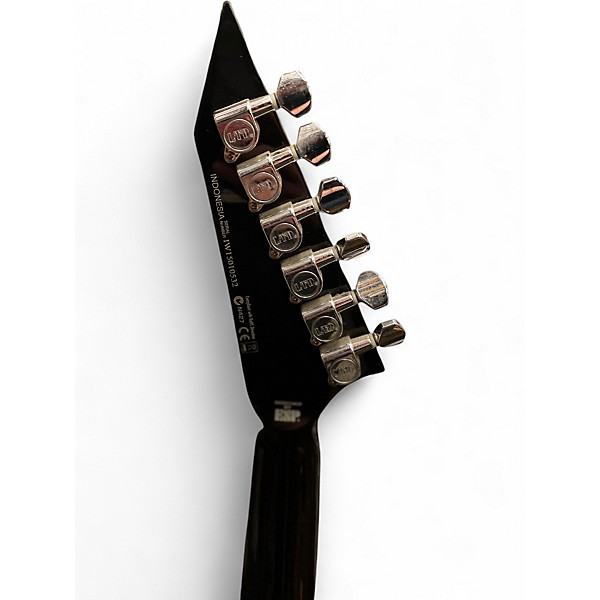 Used ESP LTD V50 Black Solid Body Electric Guitar