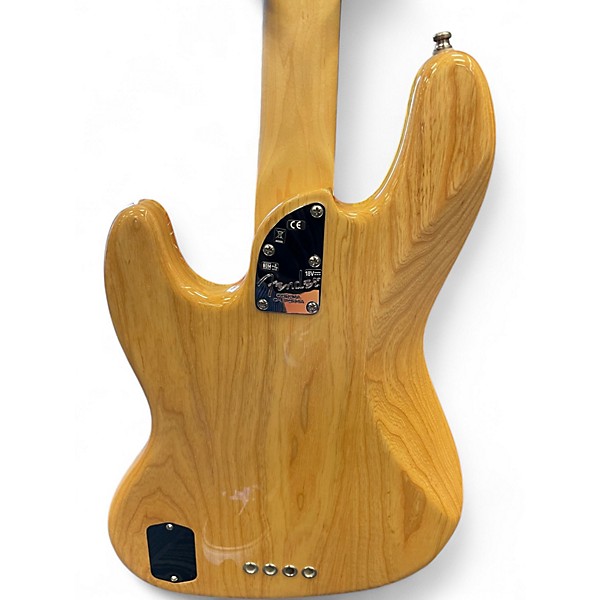 Used Fender American Professional Jazz Bass Natural Electric Bass Guitar