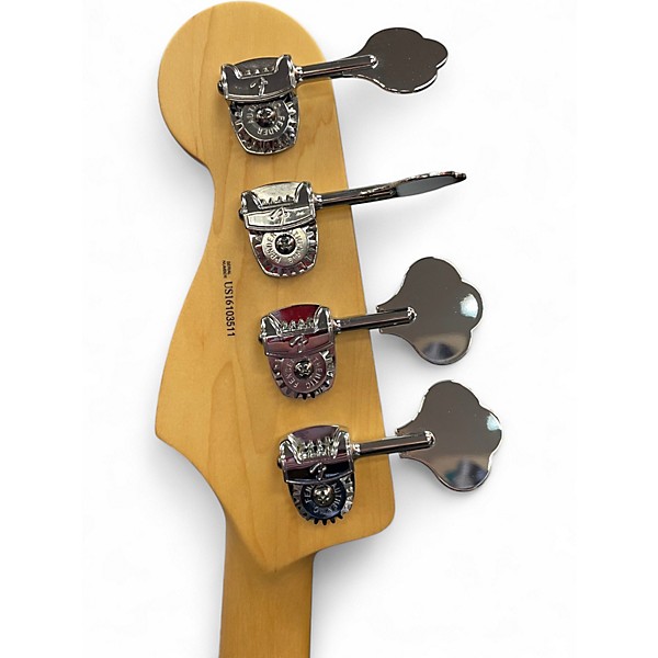 Used Fender American Professional Jazz Bass Natural Electric Bass Guitar