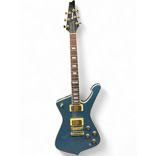 Used Ibanez IC420 Iceman Blue Solid Body Electric Guitar