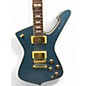 Used Ibanez IC420 Iceman Blue Solid Body Electric Guitar