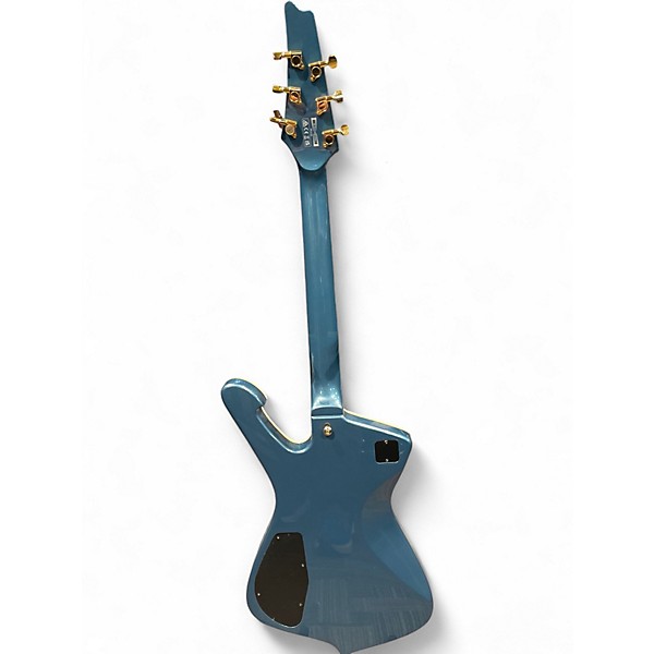 Used Ibanez IC420 Iceman Blue Solid Body Electric Guitar