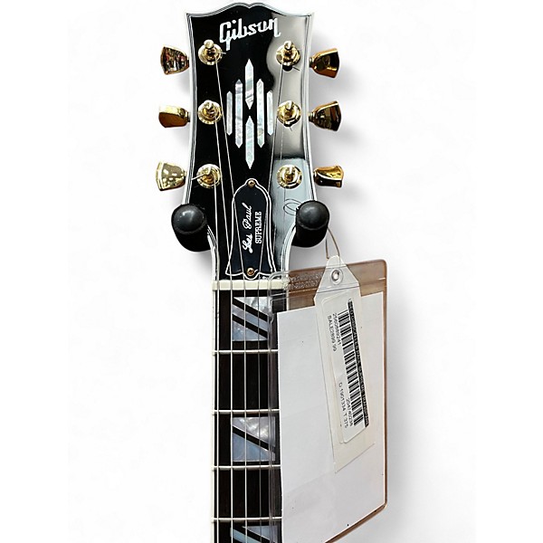 Used Gibson Les Paul Supreme Transparent Ebony Solid Body Electric Guitar