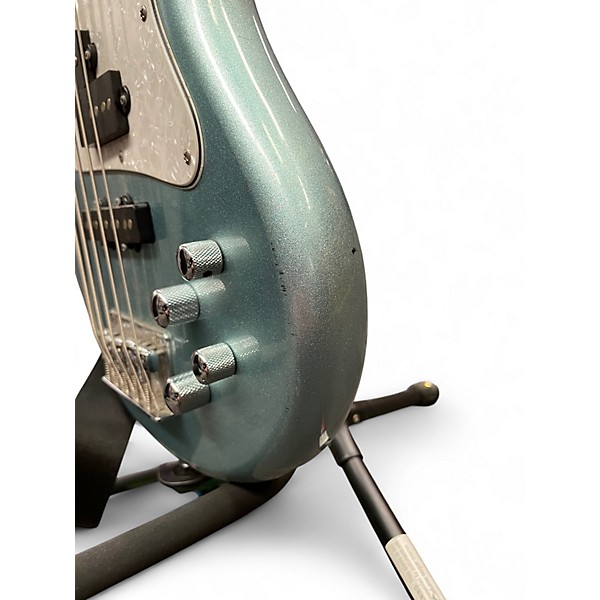 Used Ibanez SRMD205 Seafoam Pearl Green Electric Bass Guitar