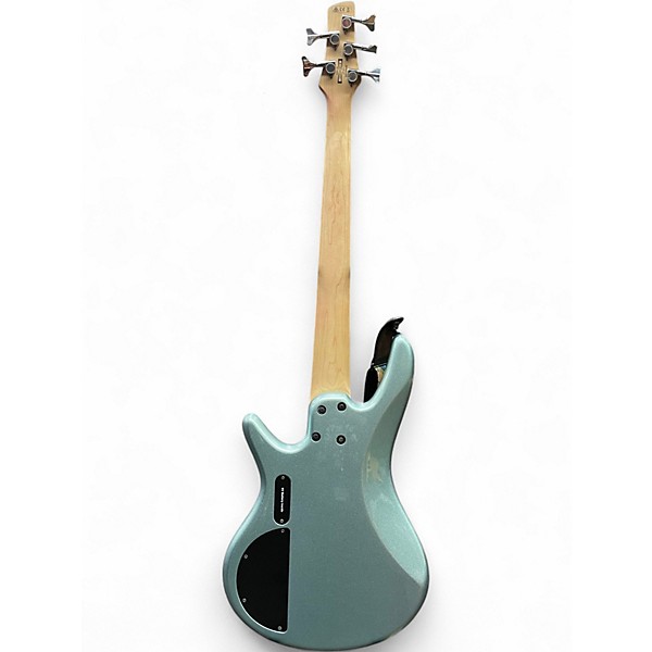 Used Ibanez SRMD205 Seafoam Pearl Green Electric Bass Guitar