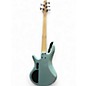 Used Ibanez SRMD205 Seafoam Pearl Green Electric Bass Guitar