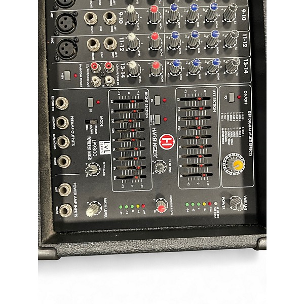 Used Harbinger LP9800 Powered Mixer