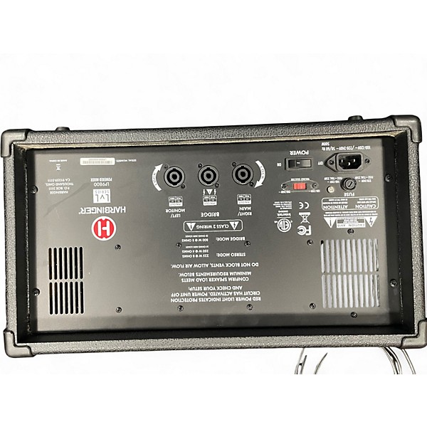 Used Harbinger LP9800 Powered Mixer